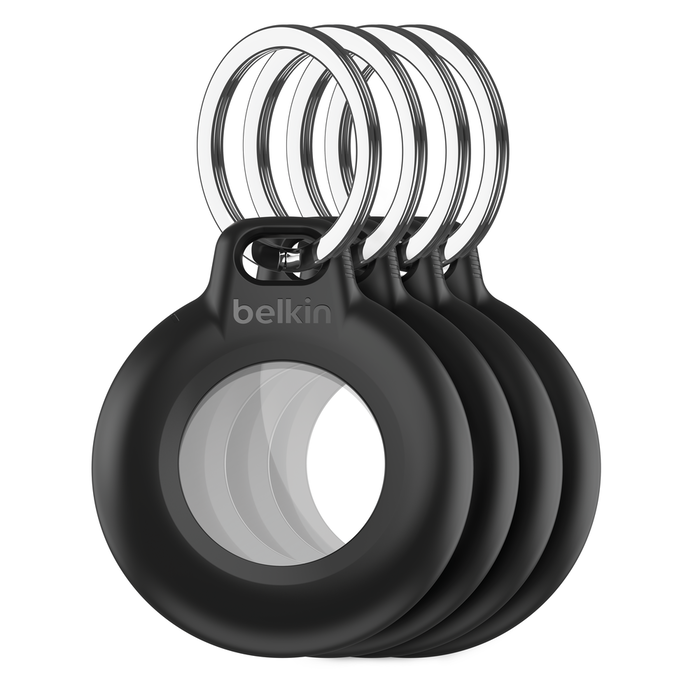 Waterproof Secure Holder with Key Ring for AirTag, , hi-res