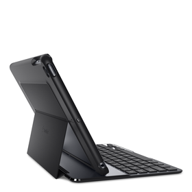 QODE™ Ultimate Lite Keyboard Case for iPad 9.7” 6th Generation (2018), Black, hi-res