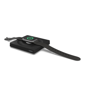 Portable Fast Charger for Apple Watch, Black, hi-res