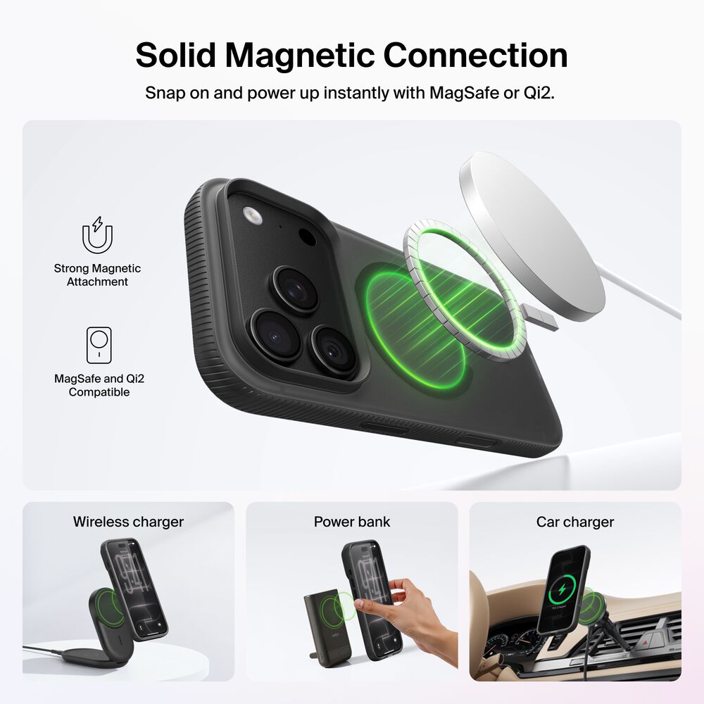 Grip Series Case for iPhone 18 Pro / iPhone 17 Pro, Black, hi-res