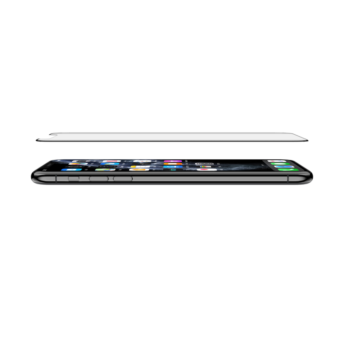 TemperedCurve Screen Protector for iPhone 11 Pro, Black, hi-res
