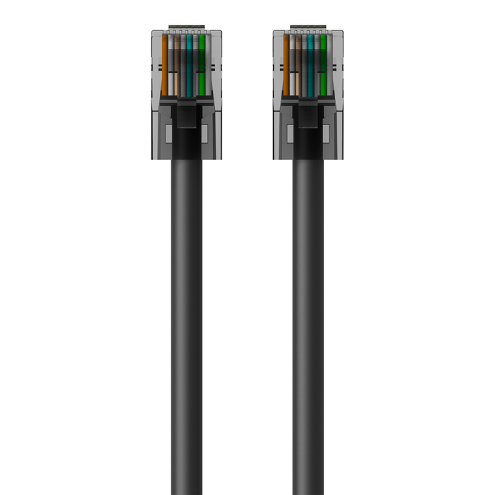 CAT6 Ethernet Patch Cable, RJ45, M/M, Black, hi-res
