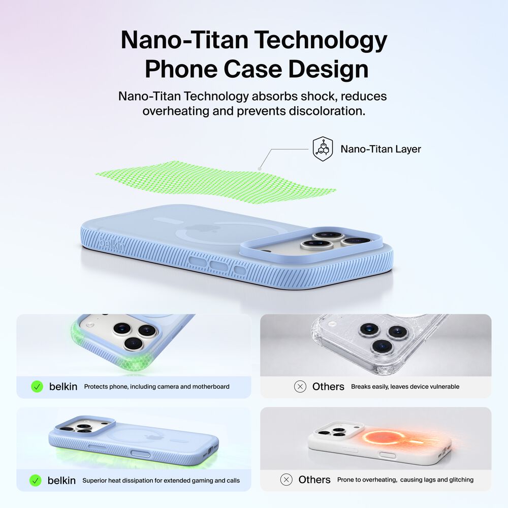Grip Series Case for iPhone 18 Pro / iPhone 17 Pro, Light Blue, hi-res