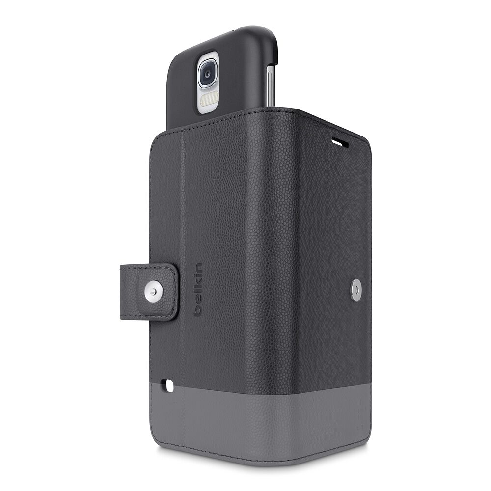 2-In-1 Wallet Folio Galaxy S5 Case, Blacktop/Charcoal, hi-res