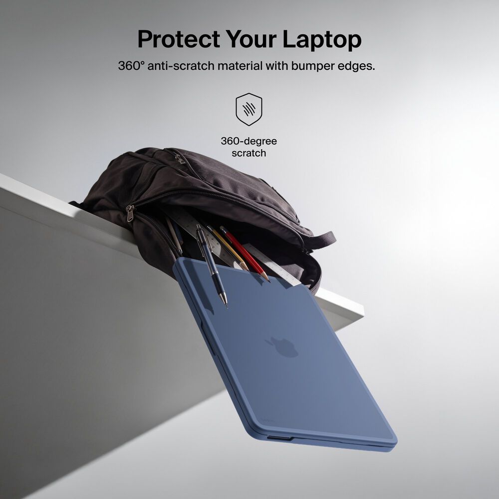 Hard Shell Case for MacBook Neo, Indigo, hi-res