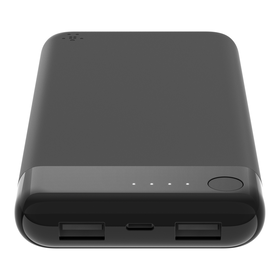 BOOST↑CHARGE™ Power Bank 10K (配備 Lightning 接頭 ), Black, hi-res