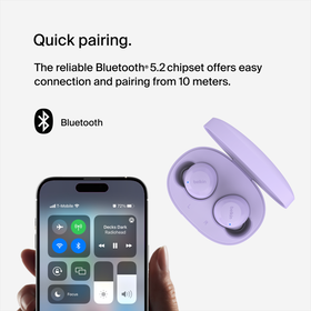 True Wireless Earbuds, Lavender, hi-res