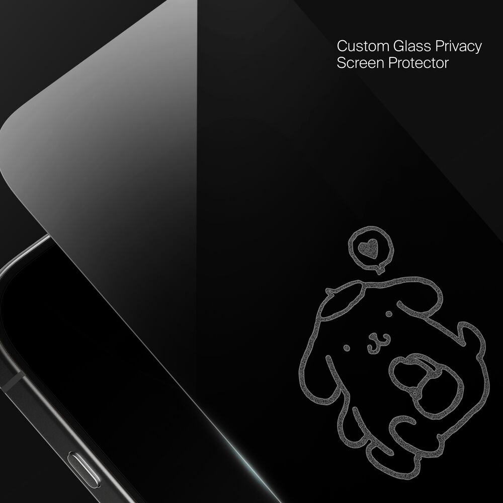 Pompompuri Love Custom Glass Screen Protector, , hi-res