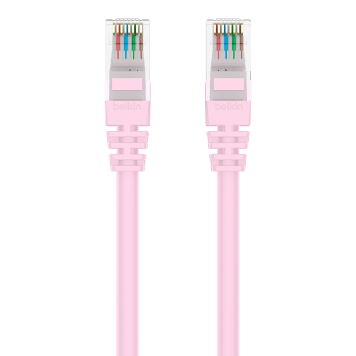 Cat6 Snagless Patch Cable, Pink, hi-res