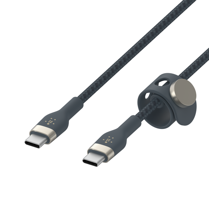 USB-C to USB-C Cable 60W, Blue, hi-res