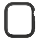 TemperedCurve 2-in-1 Treated Screen Protector + Bumper for Apple Watch Series 7, Black, hi-res