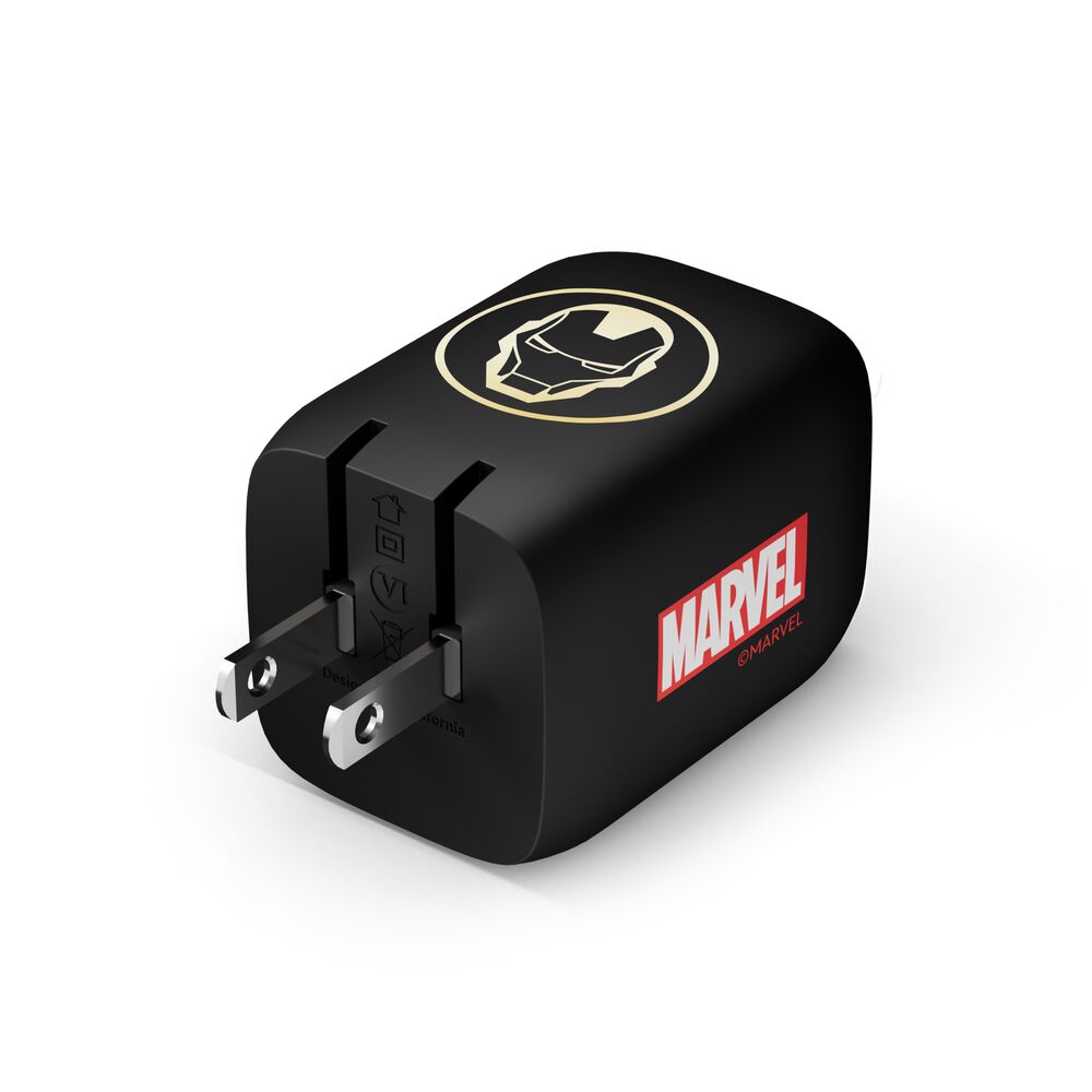 Dual USB-C GaN Wall Charger with PPS 65W (Marvel Collection), , hi-res