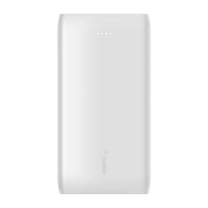 Batterie externe USB-C PD 10K avec c&acirc;ble USB-C, Blanc, hi-res