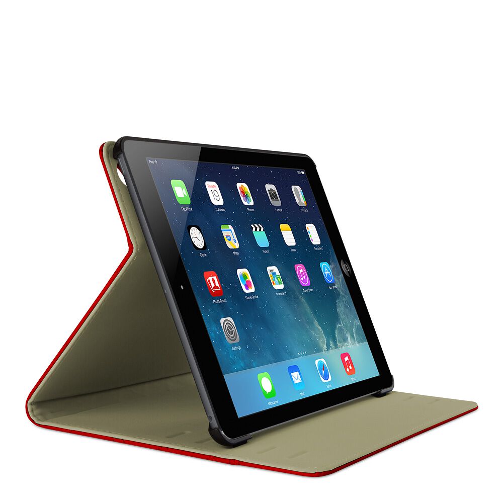 iPad Air対応キルトフォリオカバー, Ruby, hi-res