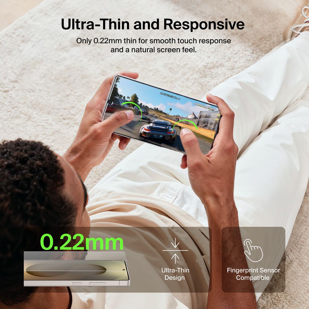 Titan SmartShield Anti-Reflective Screen Protector for Samsung Galaxy S26 Ultra, , hi-res