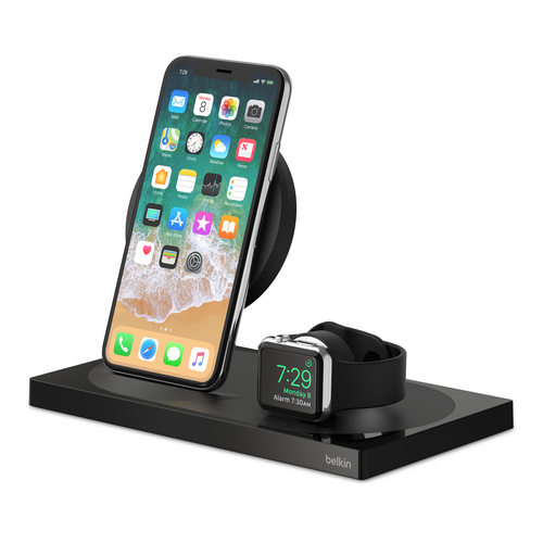 BOOST↑UP™ Special Edition Wireless Charging Dock for iPhone + Apple Watch + USB-A port