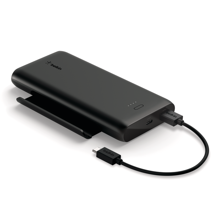Power Bank 10K + Stand Play Series, Black, hi-res