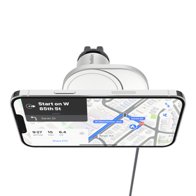 Wireless Car Charger with Official MagSafe Charging 15W, , hi-res