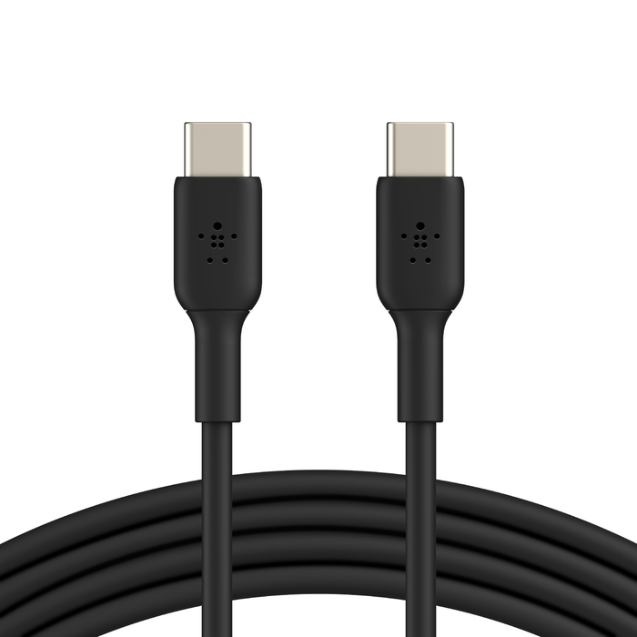 Câble USB-C vers USB-C (2 m/6,6 pi, noir), Belkin