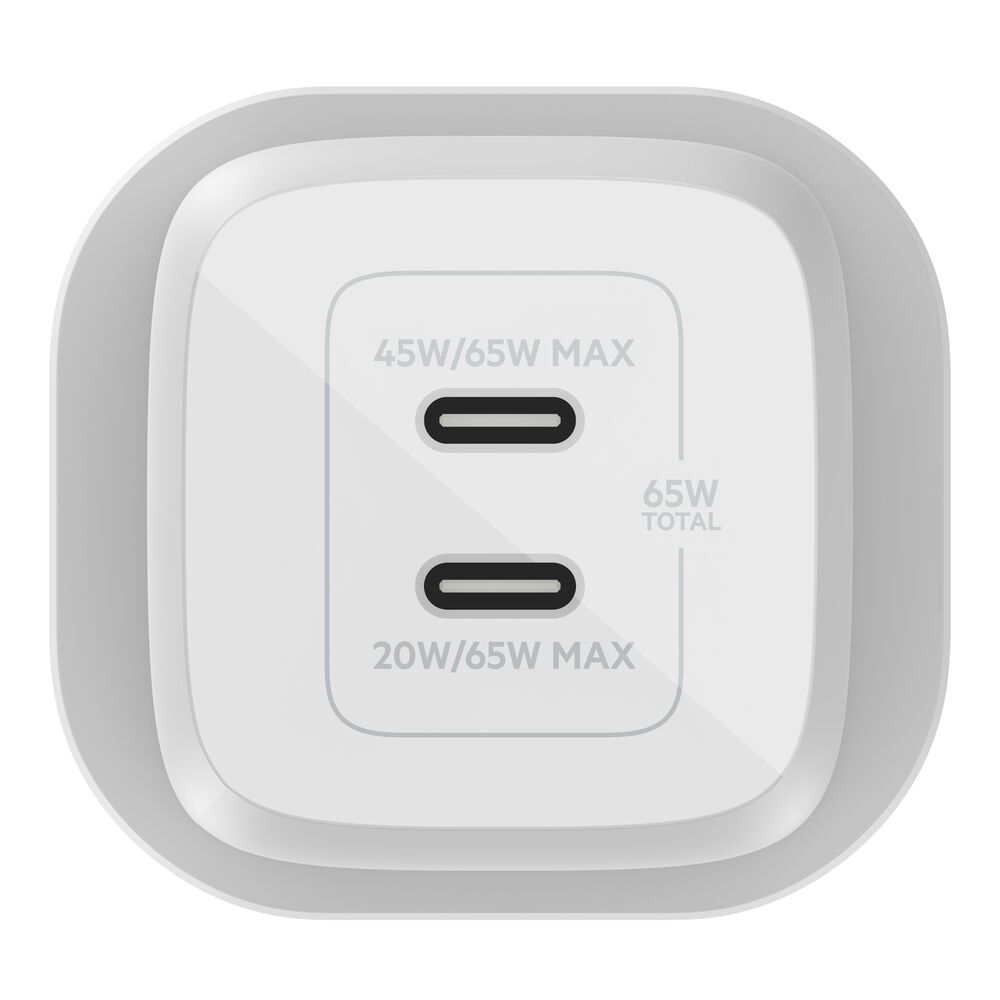 BoostCharge Pro 65W Dual Port USB-C GaN Wall Charger (Disney