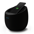 Hi-Fi Smart Speaker + Wireless Charger, Black, hi-res