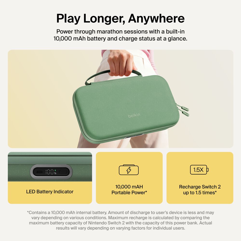 Charging Case Pro, Pistachio Green, hi-res