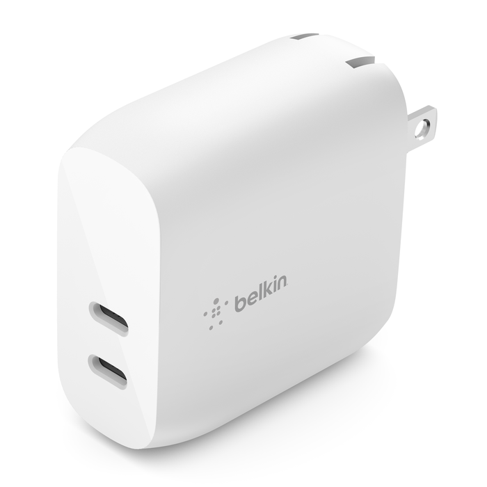 Chargeur secteur avec 2 ports USB-C PD de 40 W