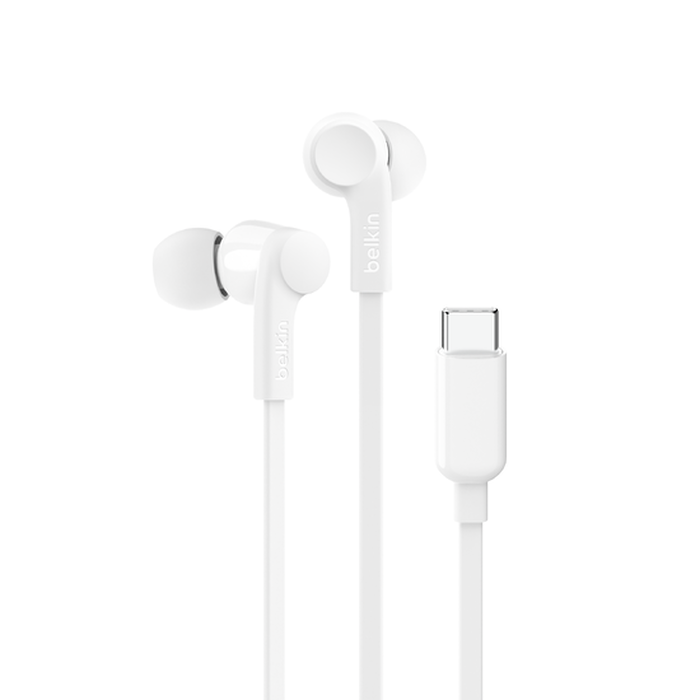 Wired Earbuds with USB-C Connector, White, hi-res