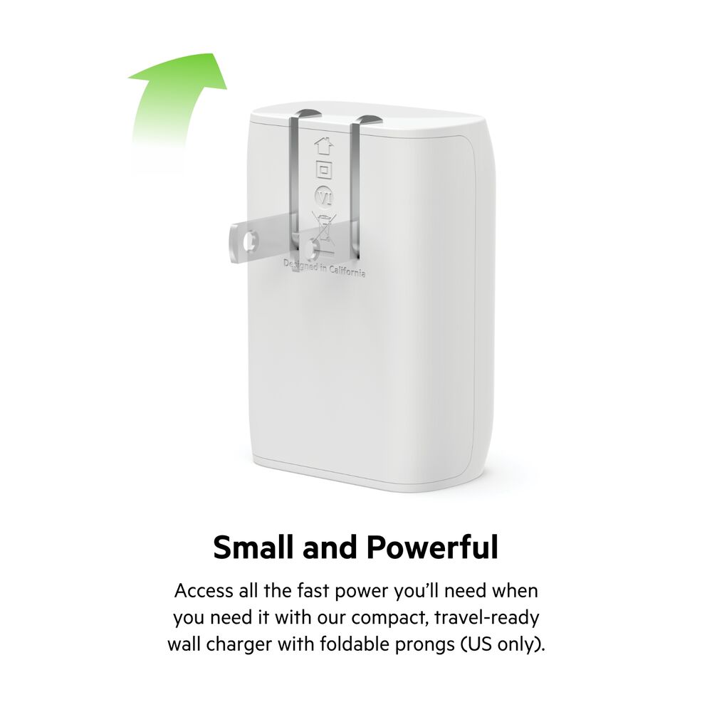 USB-C PD 3.0 PPS Wall Charger 30W, White, hi-res