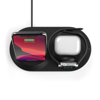 3-in-1 draadloze lader voor Apple-apparaten, Zwart, hi-res