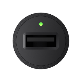 Quick Charge 3.0 Car Charger with USB-A to USB-C Cable (USB Type-C), Black, hi-res