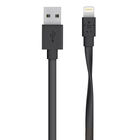 MIXIT↑ Flat Lightning to USB Cable, Black, hi-res