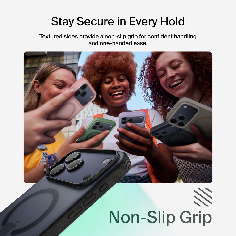 Grip Series Case for iPhone 17 Pro Max, Black, hi-res