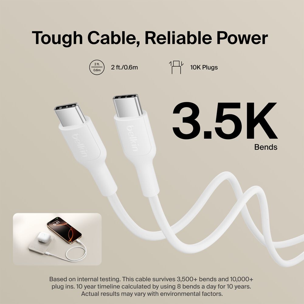 Slim Magnetic Power Bank 5K, Sand, hi-res