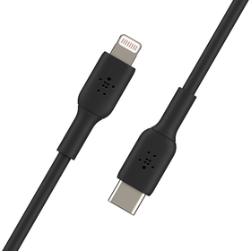 BOOST↑CHARGE™ USB-C/Lightning-Kabel (1 m, Schwarz), Schwarz, hi-res