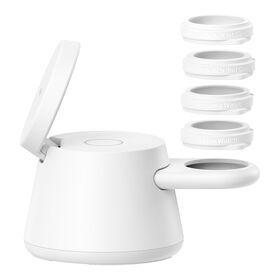 Modular Charging Dock with Qi2 25W, White, hi-res