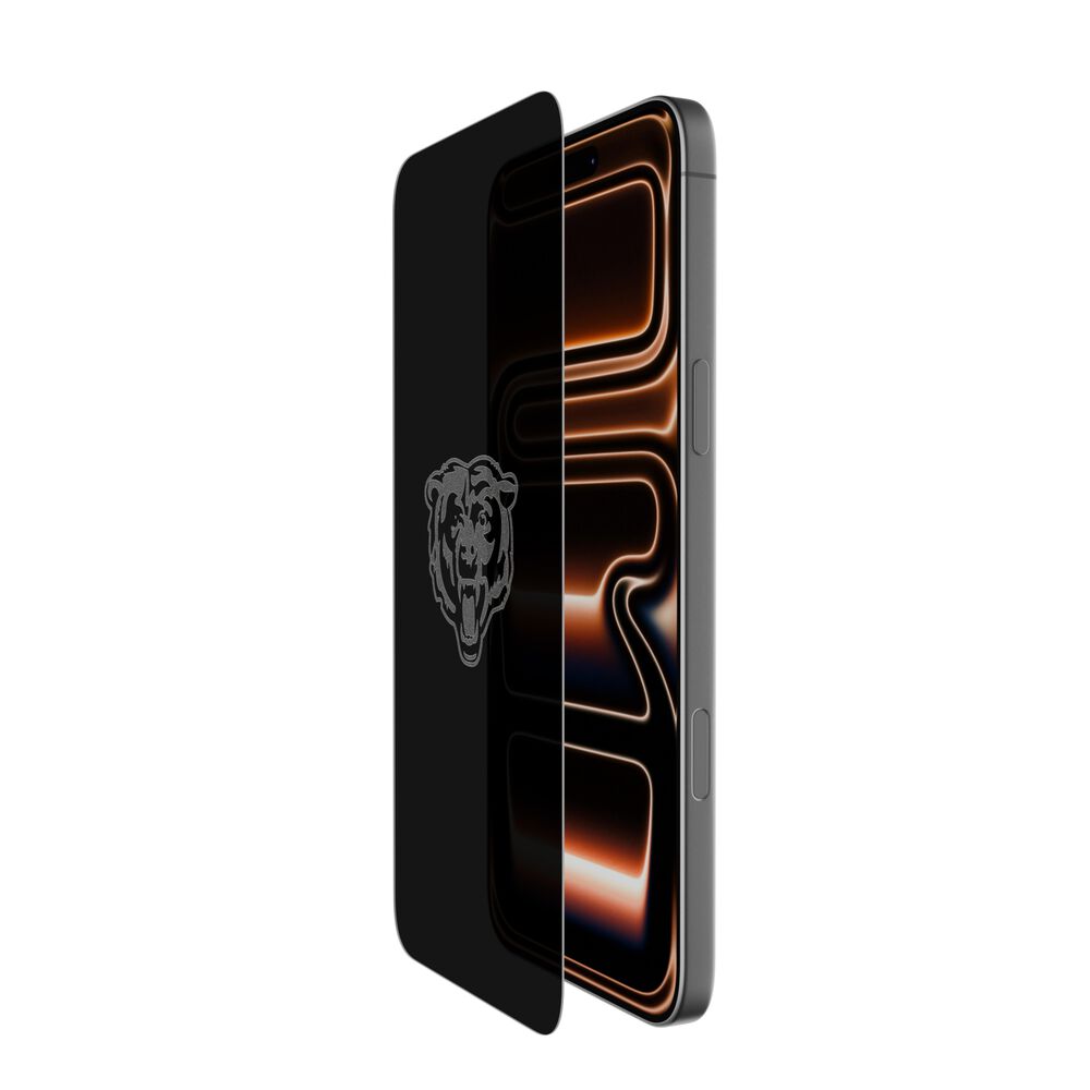 Chicago Bears Custom Glass Screen Protector, , hi-res
