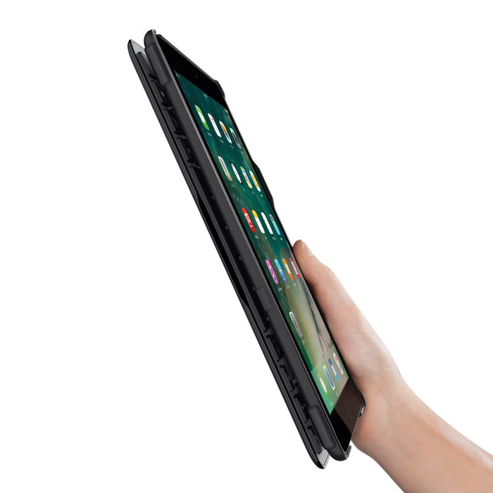 QODE™ Ultimate Lite Keyboard Case for iPad 9.7” 6th Generation (2018), Black, hi-res