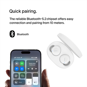 True Wireless Earbuds, White, hi-res