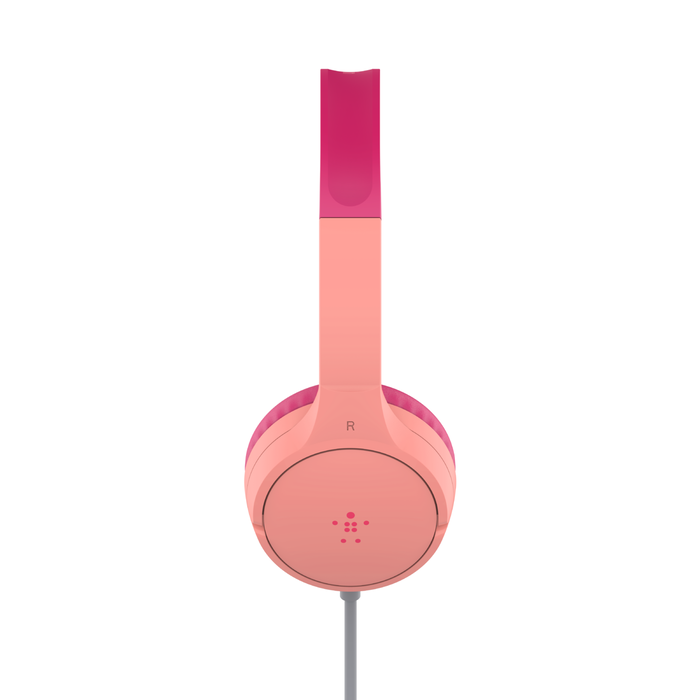 Kabelgebundener On-Ear-Kopfhörer für Kinder, Rosa, hi-res