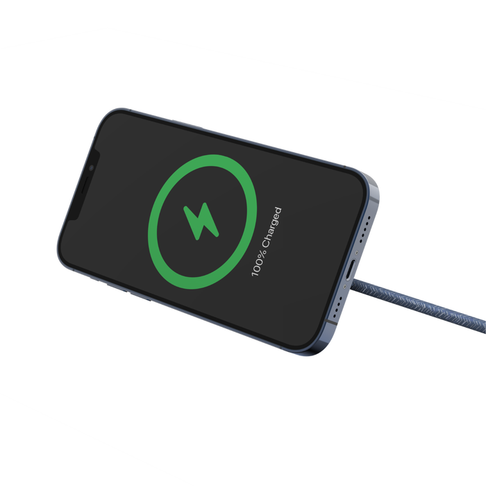 MagSafe 15W 휴대용 무선 충전 패드, 파란색, hi-res