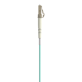 Fiber Patch Cable 10 Gig Aqua 50/125 LC/LC1 Meter, Aqua, hi-res
