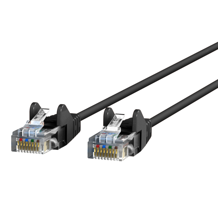 CAT6 Slim Gigabit Snagless UTP Ethernet Cable, Gray, hi-res