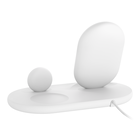 3-in-1 Wireless Charger for Apple Devices, White, hi-res