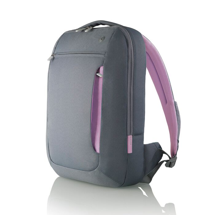 belkin slim polyester backpack for laptops and Notebooks up to 15.4'' (Black / Light Gray) : Electronics Belkin F8N052 Sling Backpack