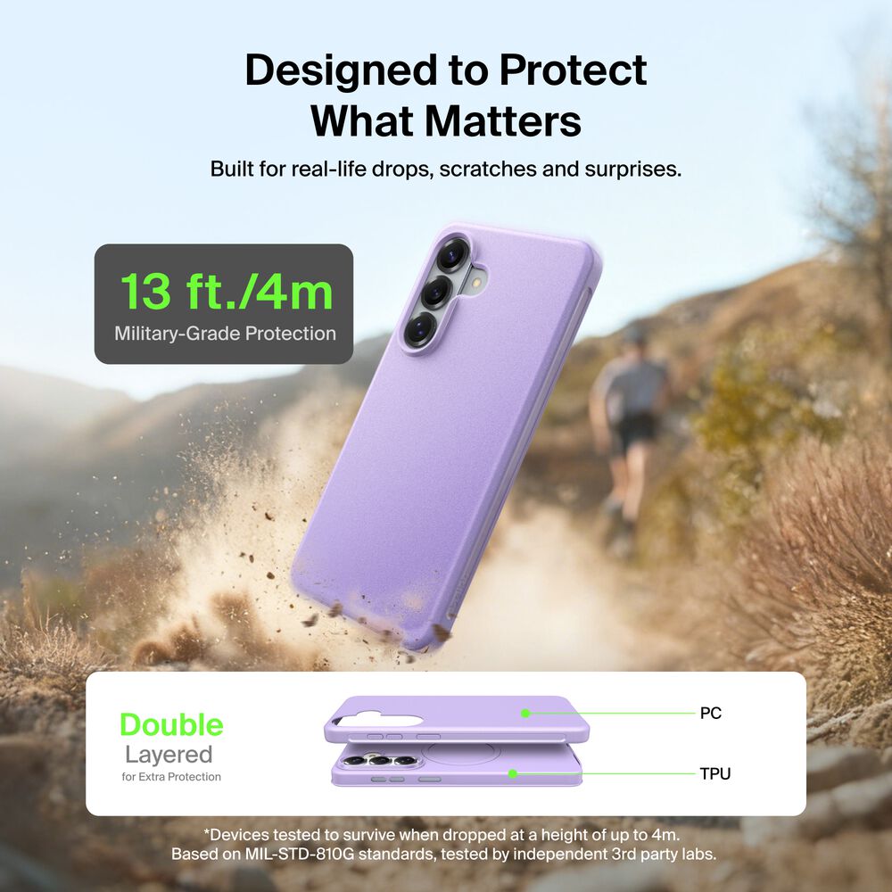 Protect Series Case for Samsung Galaxy S26+, Lavender, hi-res