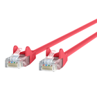 Cat6 Snagless Patch Cable, 12 Feet  Red, Red, hi-res