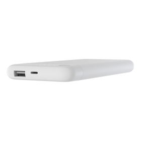 BOOST↑CHARGE™ Power Bank 5K With Lightning Connector, White, hi-res