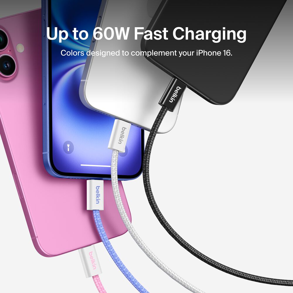 60 瓦 USB-C 转 USB-C 线缆, 蓝色的, hi-res