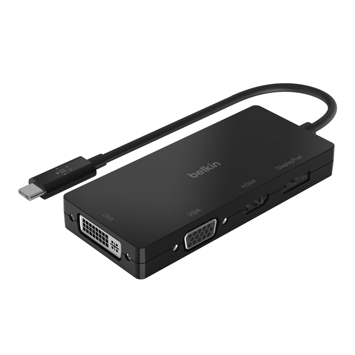 Mini Adaptateur AV to HDMI Noir - Convertisseur Vidéo et Audio